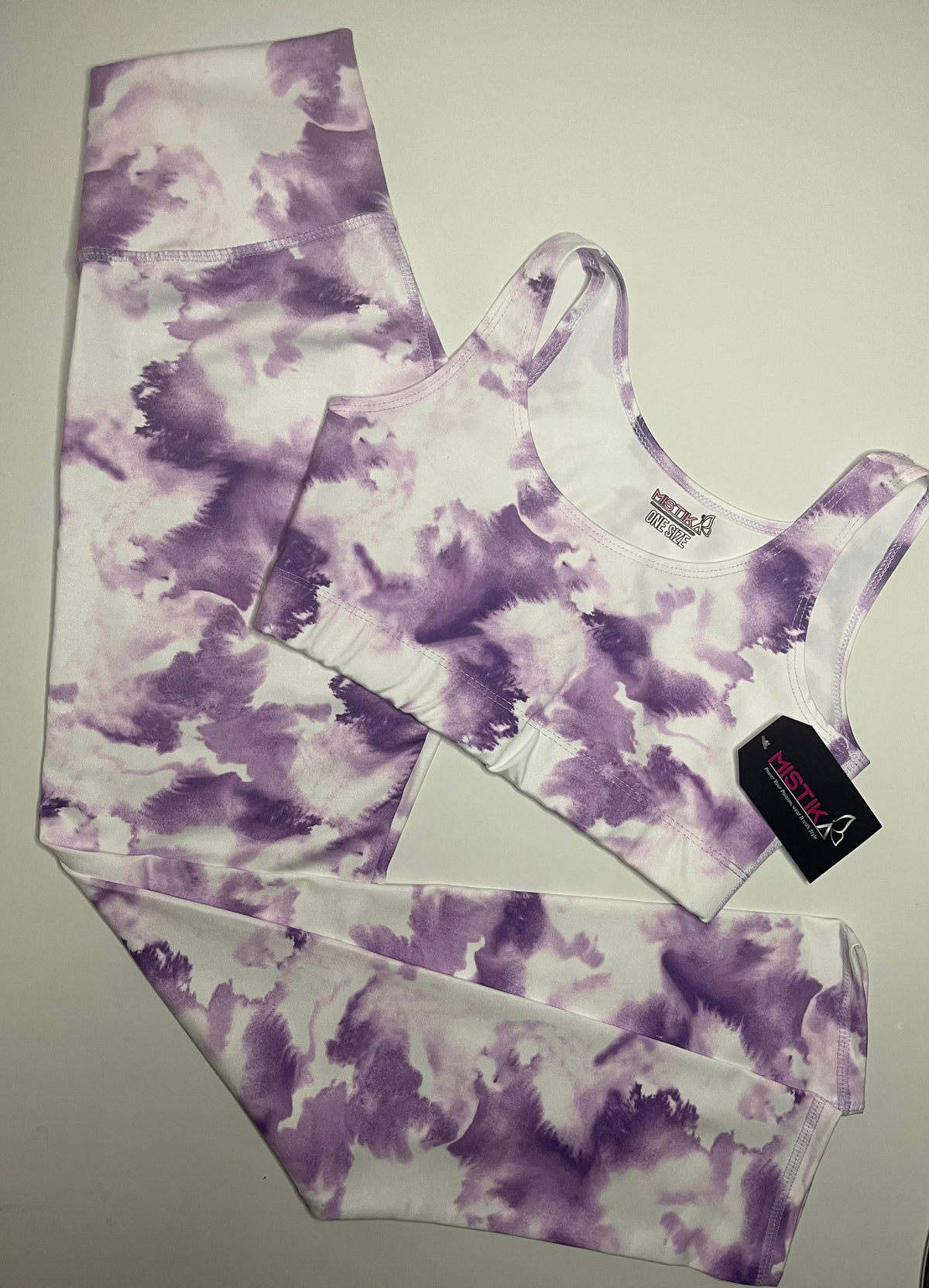 Purple/White/Camo Leggings Set