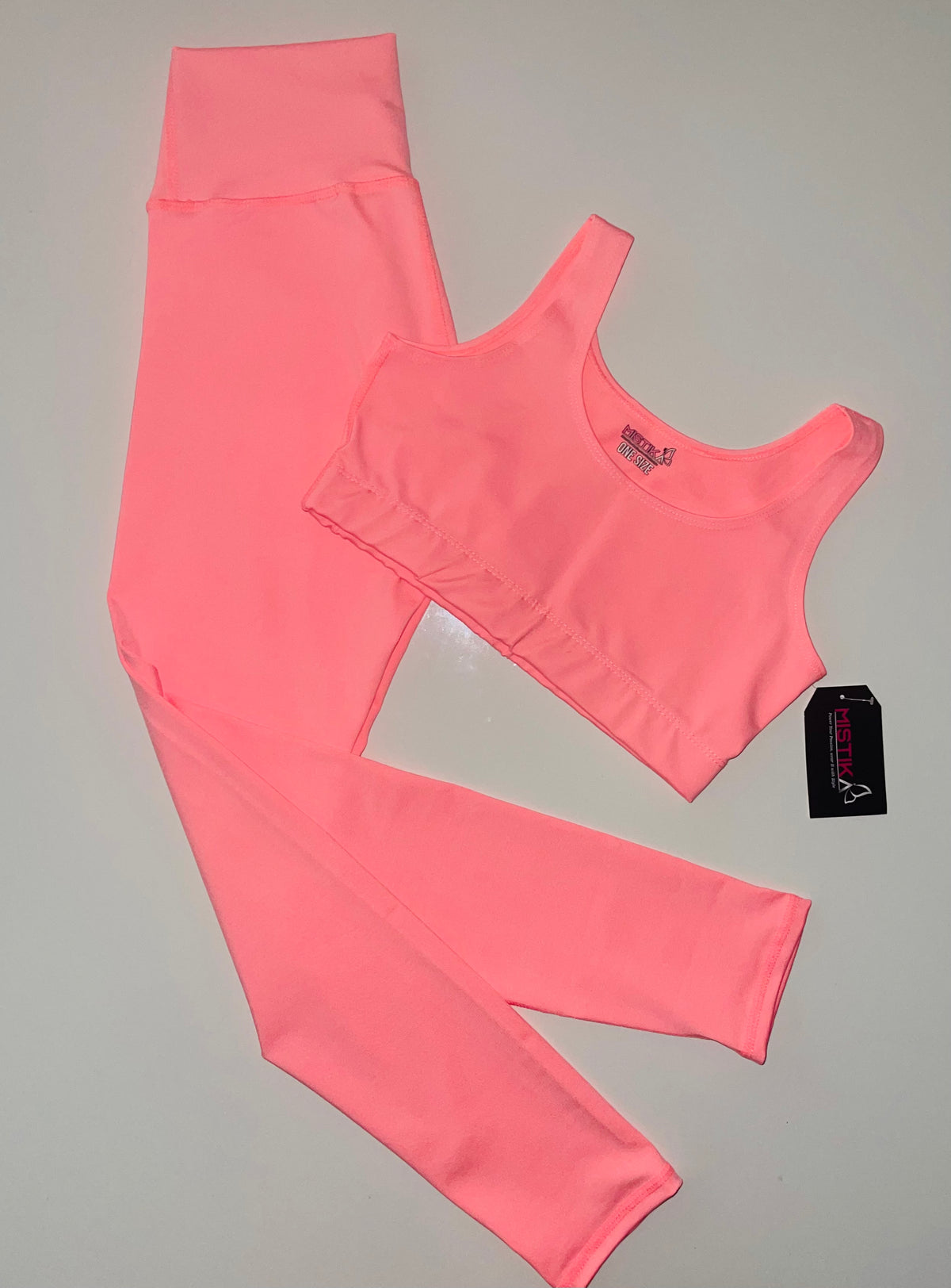 Bright/Hot Pink Leggings Set